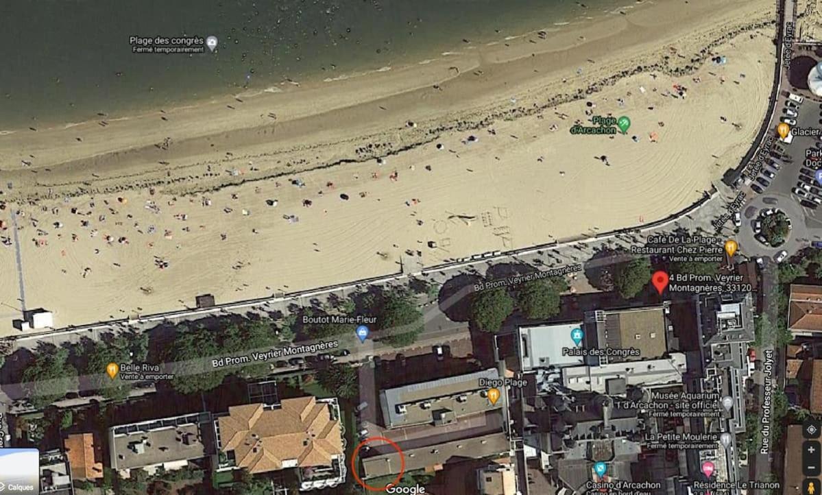 Le Mogador - Appartement Famillial A 100M De La Plage Arcachon Bagian luar foto